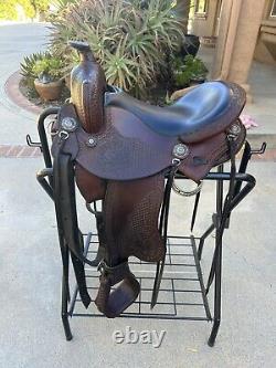 Used 15 Inch Allegany Mountain All Around Western Saddle