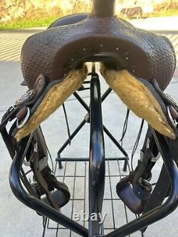 Used 15 Inch Allegany Mountain All Around Western Saddle