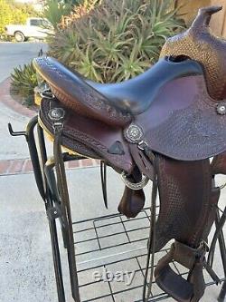 Used 15 Inch Allegany Mountain All Around Western Saddle