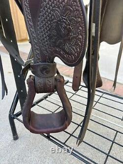 Used 15 Inch Allegany Mountain All Around Western Saddle