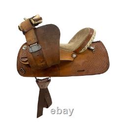 Used 15 Reg Bar Simco Western Barrel Saddle #5586-5