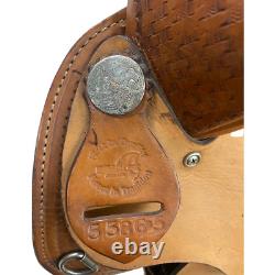 Used 15 Reg Bar Simco Western Barrel Saddle #5586-5