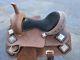 Used 15 Roping Roper Barrel Racing Trail Pleasure Leather Western Horse Saddle