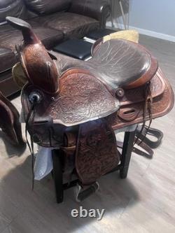 Used 15 Simco Western Saddle 7 gullet