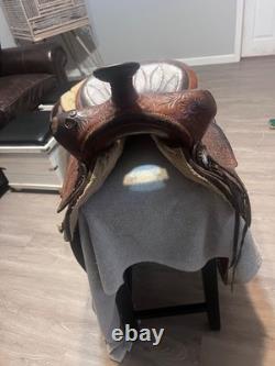 Used 15 Simco Western Saddle 7 gullet