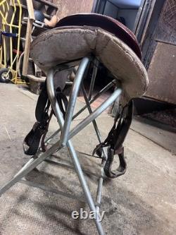 Used 15 The Rider Western barrel saddle