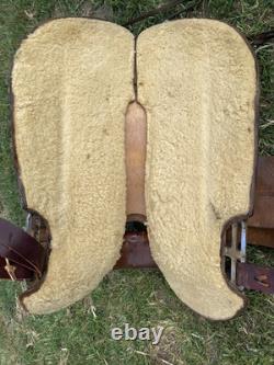 Used 15 Western Arabian tree saddle US made Orville Leather Company