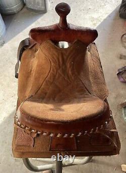 Used 15 inch western saddle