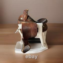Used 15 inch western saddle