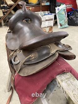 Used 15 inch western saddle, Bridle, and saddle Pad