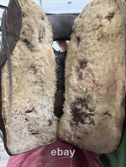 Used 15 inch western saddle, Bridle, and saddle Pad