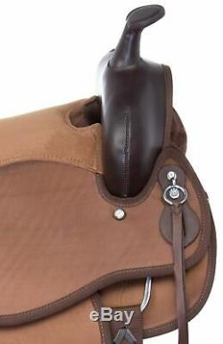 Used 16 All Purpose Western Pleasure Trail Comfy Cordura Horse Saddle