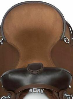 Used 16 All Purpose Western Pleasure Trail Comfy Cordura Horse Saddle