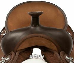 Used 16 All Purpose Western Pleasure Trail Comfy Cordura Horse Saddle