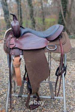 Used 16 Circle Y High Horse Lisa Lockhart Synthetic Western Saddle