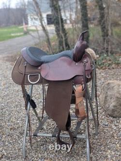 Used 16 Circle Y High Horse Lisa Lockhart Synthetic Western Saddle