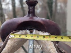 Used 16 Circle Y High Horse Lisa Lockhart Synthetic Western Saddle