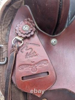 Used 16 Circle Y High Horse Lisa Lockhart Synthetic Western Saddle