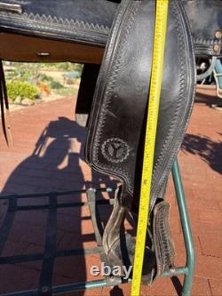 Used 16 Circle Y Park and Trail Western Saddle Regular Tree