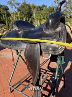 Used 16 Circle Y Park and Trail Western Saddle Regular Tree
