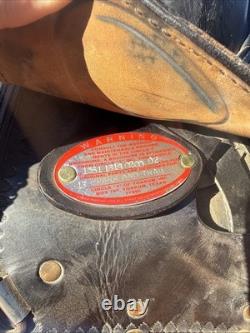 Used 16 Circle Y Park and Trail Western Saddle Regular Tree
