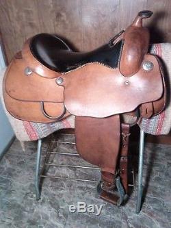 Used 16 Dorie Reese Custom Western saddle Show Reining