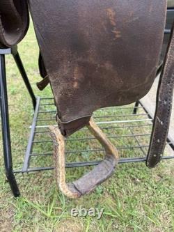Used 16' Horse Saddle With Stand