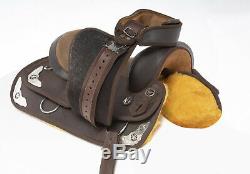 Used 16 Light Weight All Purpose Western Synthetic Trail Show Horse Saddle