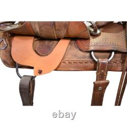 Used 16 Teskey's Cowboy Collection Ranch Roping Saddle Code U16TESKRAN14DW