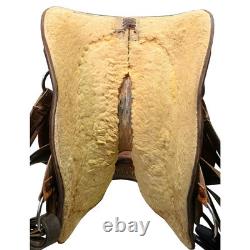 Used 16 Teskey's Cowboy Collection Ranch Roping Saddle Code U16TESKRAN14DW
