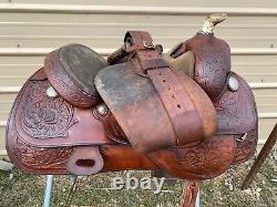 Used 16 TexTan Western reining saddle