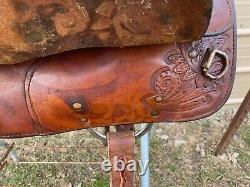 Used 16 TexTan Western reining saddle