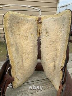 Used 16 TexTan Western reining saddle