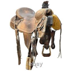 Used 16 Triple R Ranch Roping Saddle Code U16TRIPLERRR