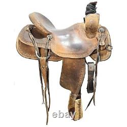 Used 16 Triple R Ranch Roping Saddle Code U16TRIPLERRR