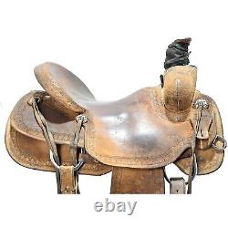 Used 16 Triple R Ranch Roping Saddle Code U16TRIPLERRR