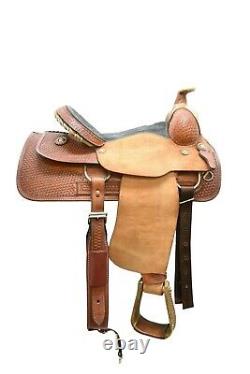 Used 16 Western Star Roper Saddle #002 Wide Quarter Horse Bar
