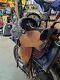 Used 16 Seat Aledo Western Saddle 7.5-8 Gullet Lots Of Details