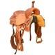 Used 17.25 Sulphur River Cutting Saddle Code U1725sulrivcut
