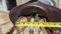 Used 17.5 Tex Flex Tex Tan Western Trail Saddle