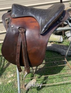 Used 18 Simco Buena Vista gaited horse plantation saddle US made