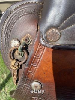 Used 18 Simco Buena Vista gaited horse plantation saddle US made