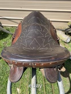 Used 18 Simco Buena Vista gaited horse plantation saddle US made