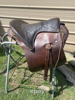 Used 18 Simco Buena Vista gaited horse plantation saddle US made