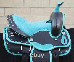 Used Amazing Cordura Western Pleasure Horse Youth Kids Saddle Tack Set 12 13