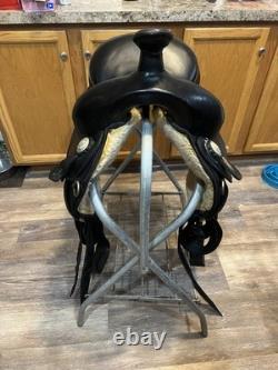 Used Big Horn Gaited Western Saddle 309- free shipping