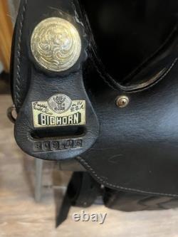 Used Big Horn Gaited Western Saddle 309- free shipping