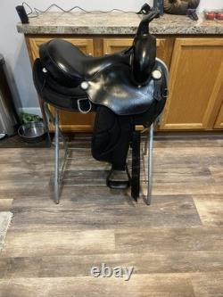 Used Big Horn Gaited Western Saddle 309- free shipping