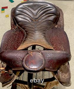 Used Big Horn Western Saddle-16 Seat