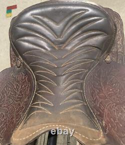 Used Big Horn Western Saddle-16 Seat